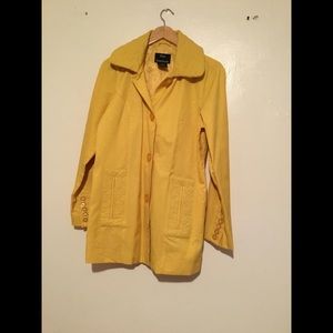 Dennis by Dennis basso yellow spring jacket Pretty